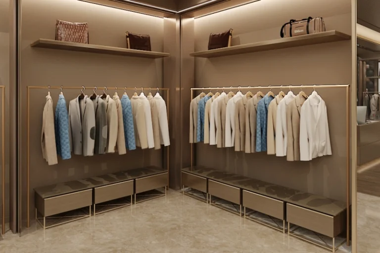 Expositor de roupas