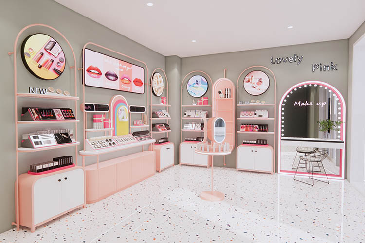 Cosmetic Shop Design-04