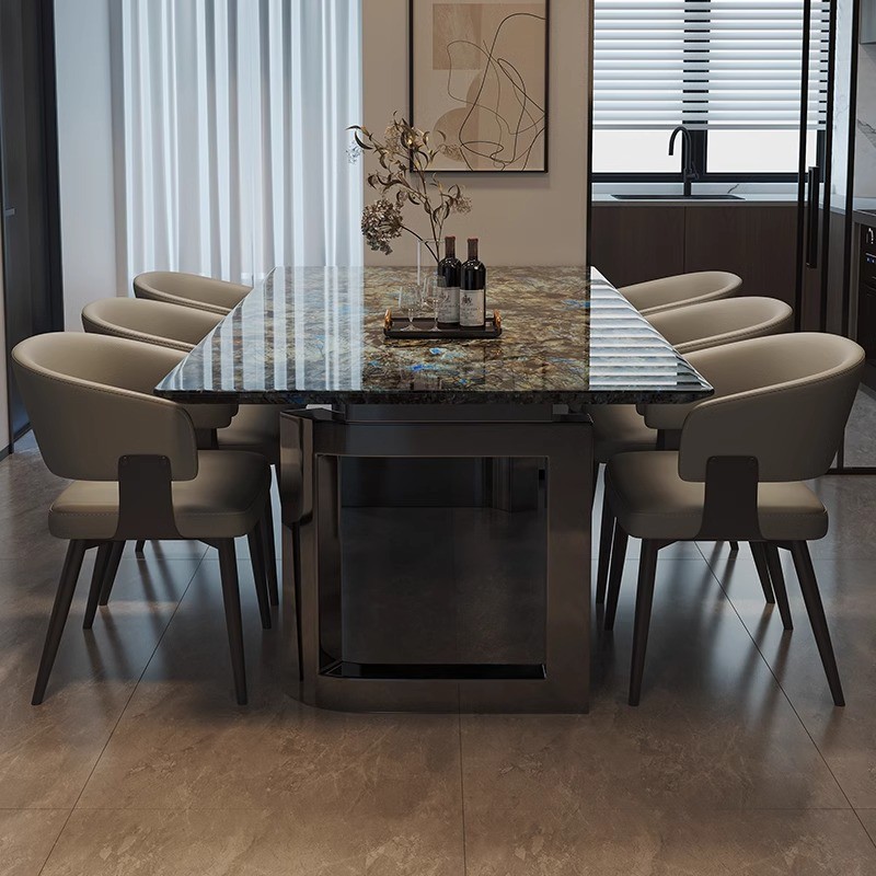 Elegant Dining Table Marble Set Online Manufacturers-05